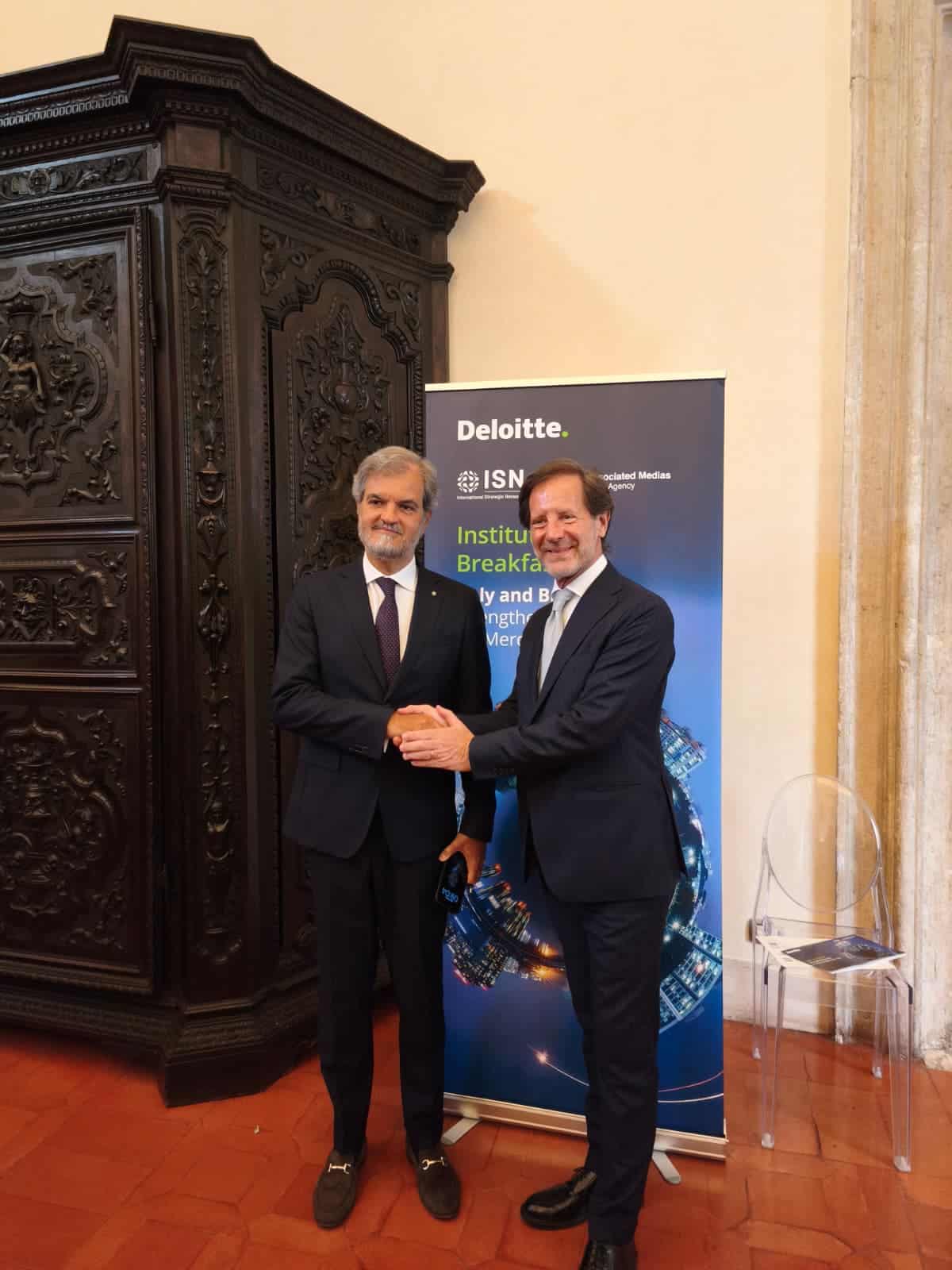 L'ambasciatore brasiliano Mosca de Souza: “Italia e Brasile possono fare molto di più”