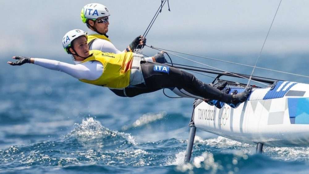 Nacra 17: Banti e Ruggero vincono a Tokyo uno storico oro nella vela