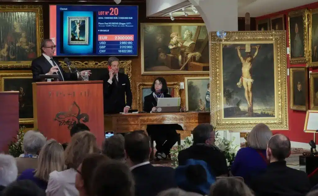 Capolavoro ritrovato di Rubens venduto all’asta per 2,3 milioni a Versailles