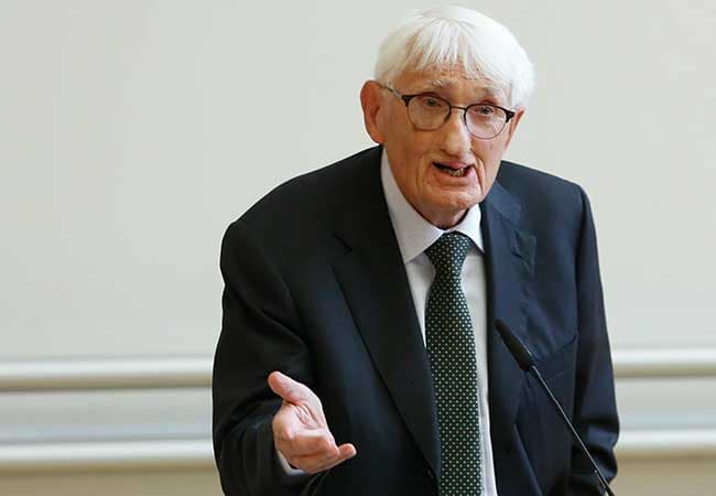 E' morto a 96 anni il filosofo tedesco Jurgen Habermas