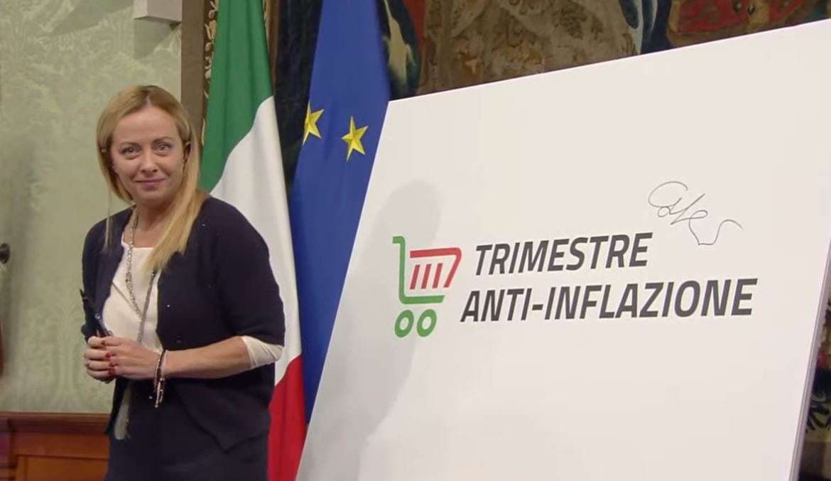 Meloni, Urso e Lollobrigida hanno presentato il “patto antinflazione”, un’esperimento della durata di tre mesi