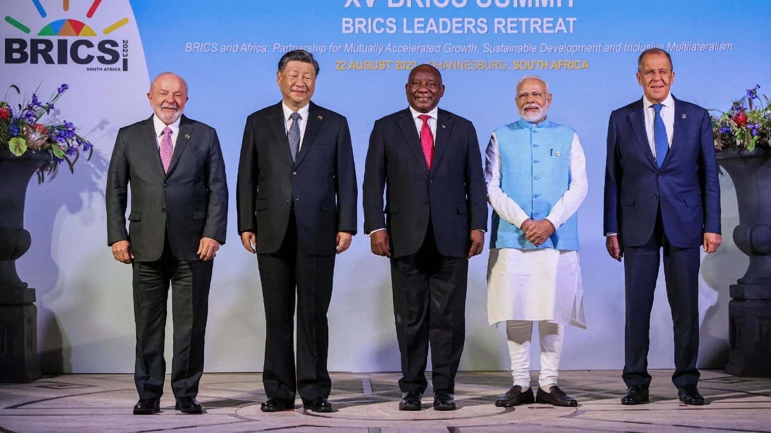 I Brics si allargano ad altri sei nuovi paesi tra questi Iran, Emirati Arabi e Arabia Saudita