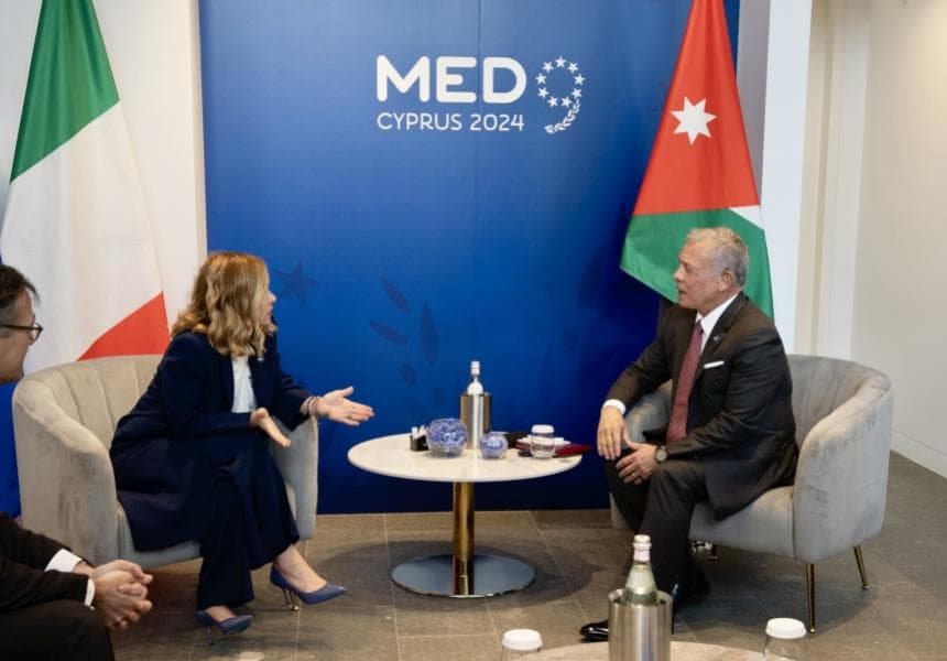 Cipro. Abdullah di Giordania presenta piano umanitario per Gaza