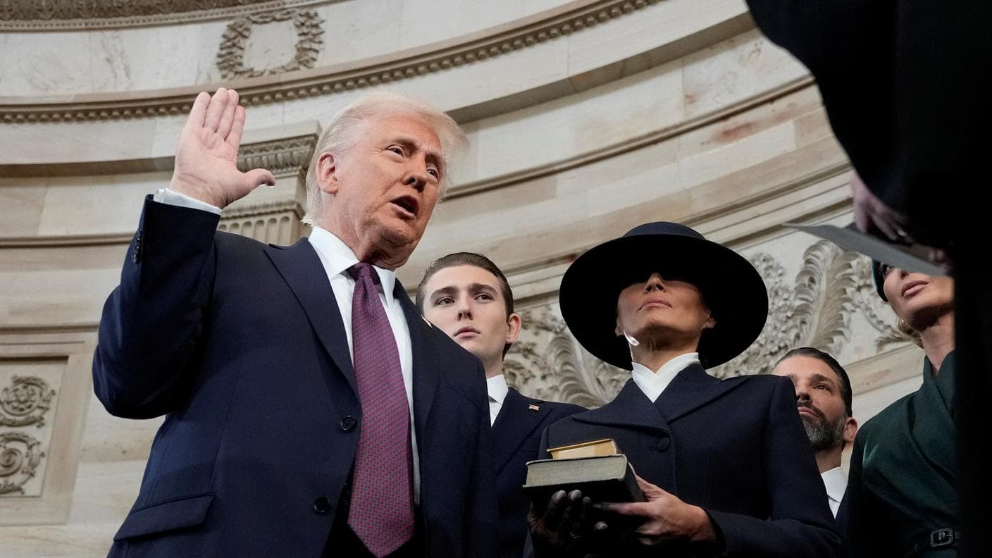 Donald Trump ha giurato, è il 47esimo presidente Usa: il discorso