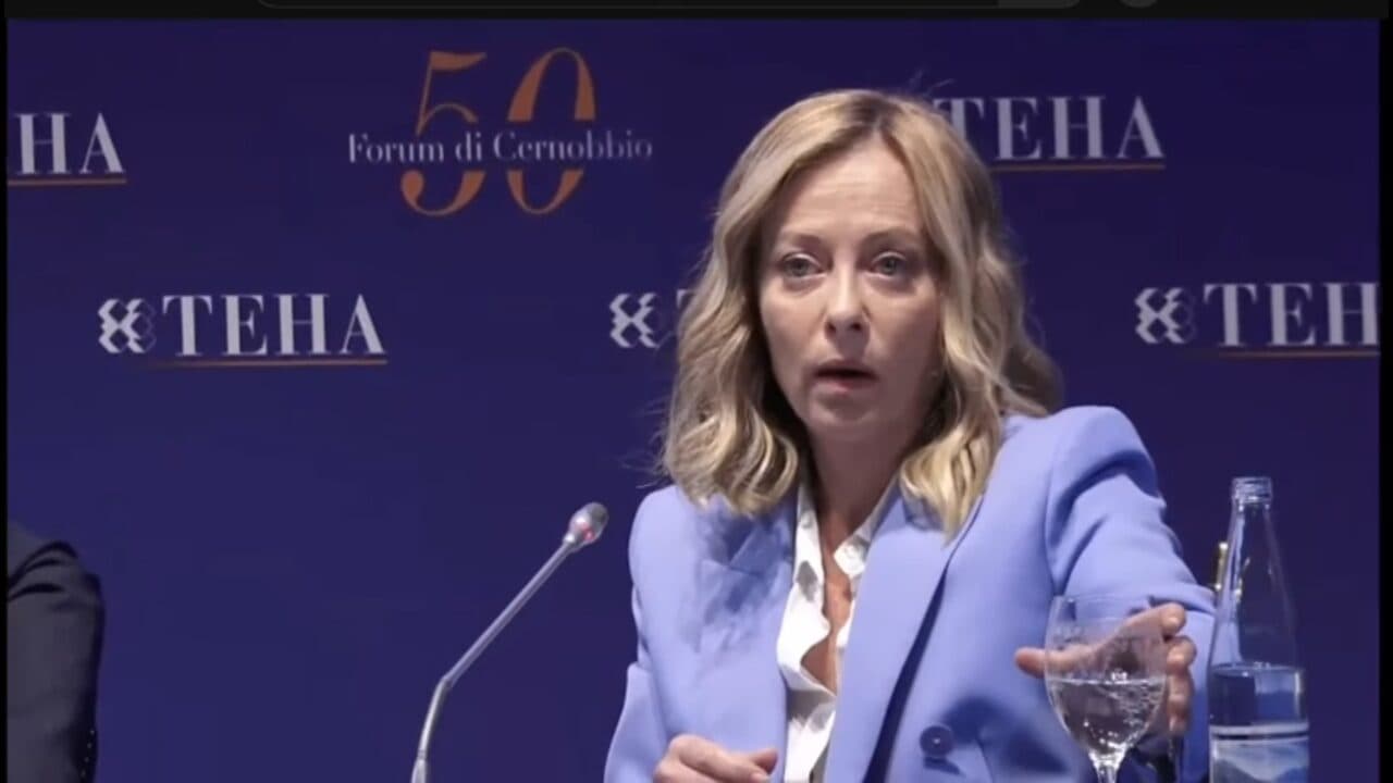 Forum Ambrosetti, Meloni: “Sosteniamo l’Ucraina. Nessuna intenzione di eliminare l’assegno unico”