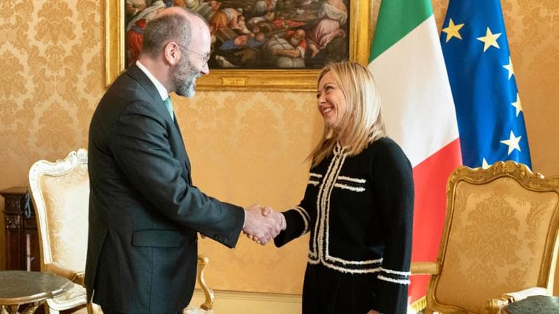 Meloni riceve Weber: a lavoro sulla nomina del commissario europeo poche ore prima della scadenza