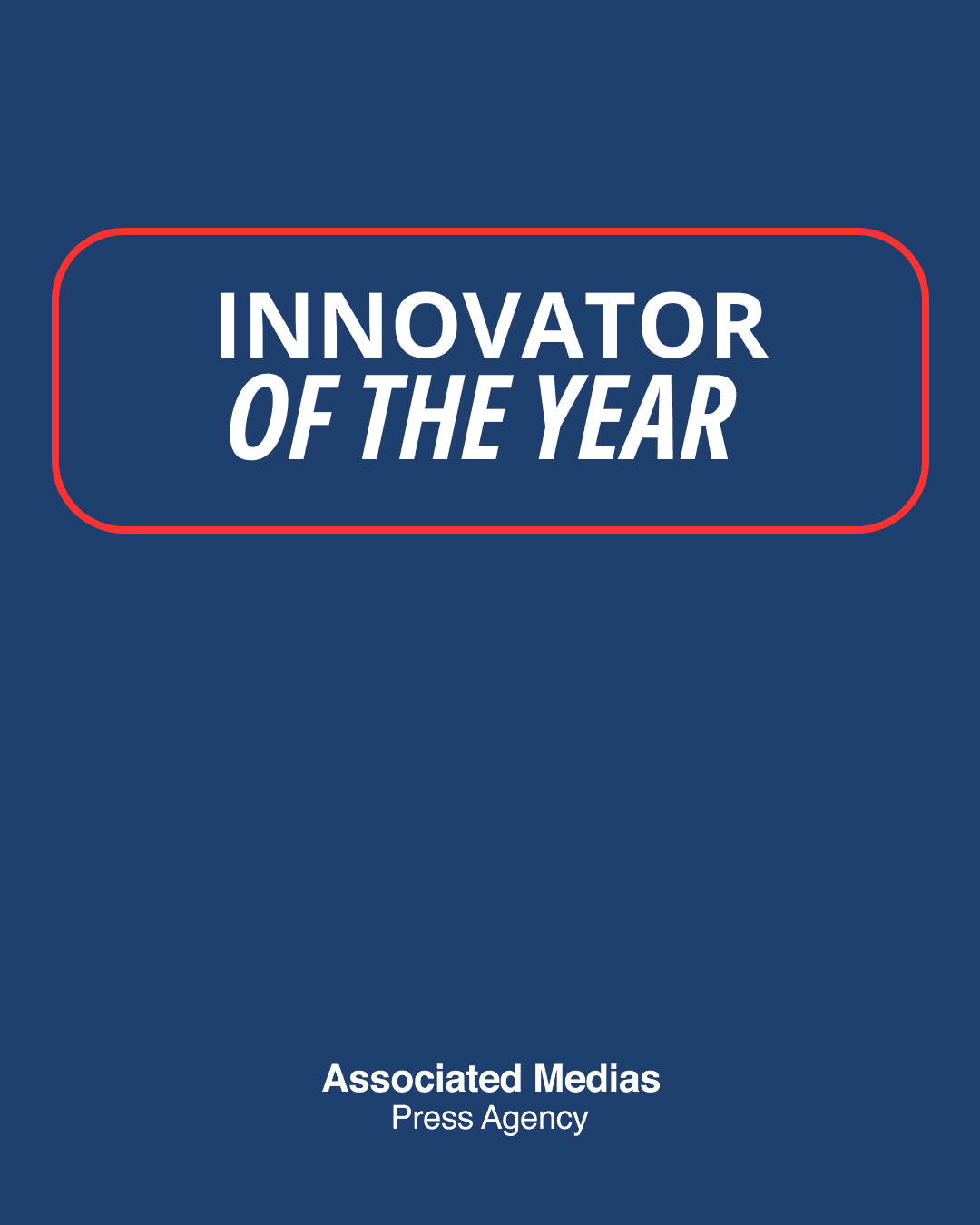 AURORA AWARDS – THE HISTORY MAKER 2025 INNOVATOR OF THE YEAR