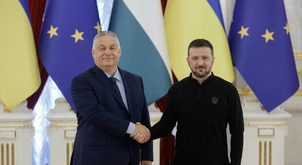Ucraina, bilaterale Orbàn- Zelensky: “Una tregua temporanea potrebbe accelerare i negoziati”