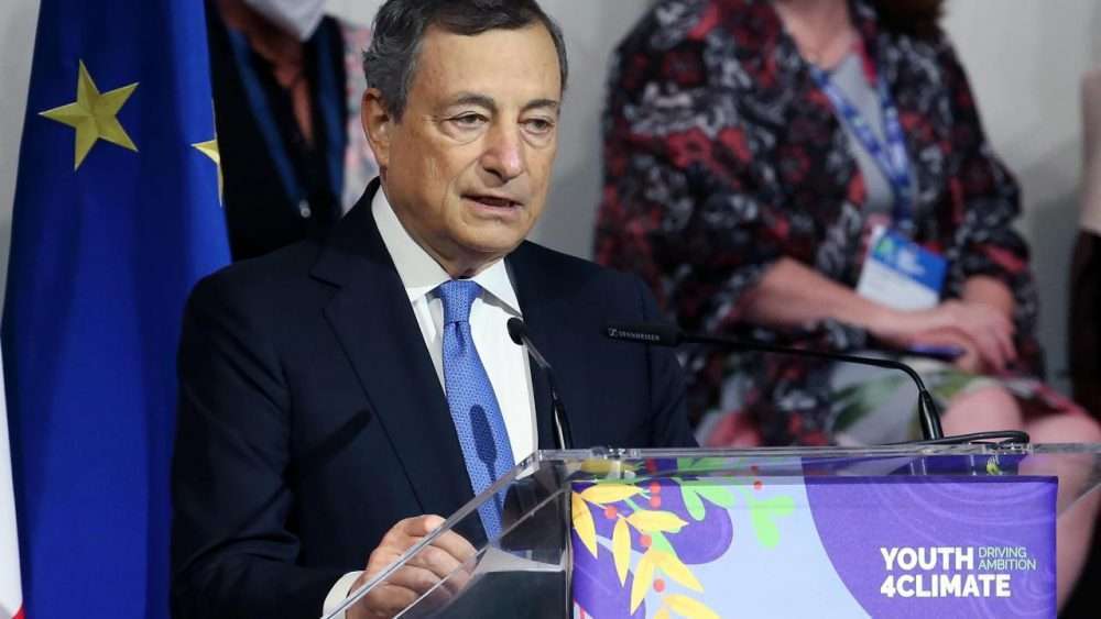 Pre-Cop26, Draghi ai giovani: “Avete ragione a chiedere una responsabilizzazione e un cambiamento”