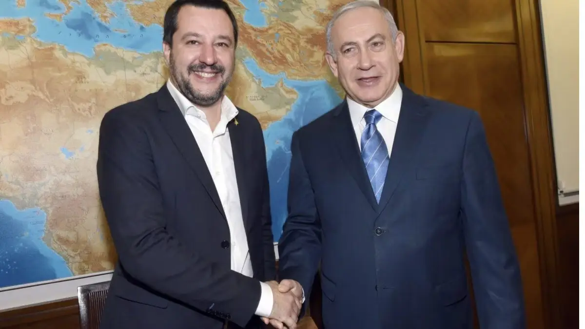 Salvini incontra Netanyahu: "Da Cpi decisioni indecenti"