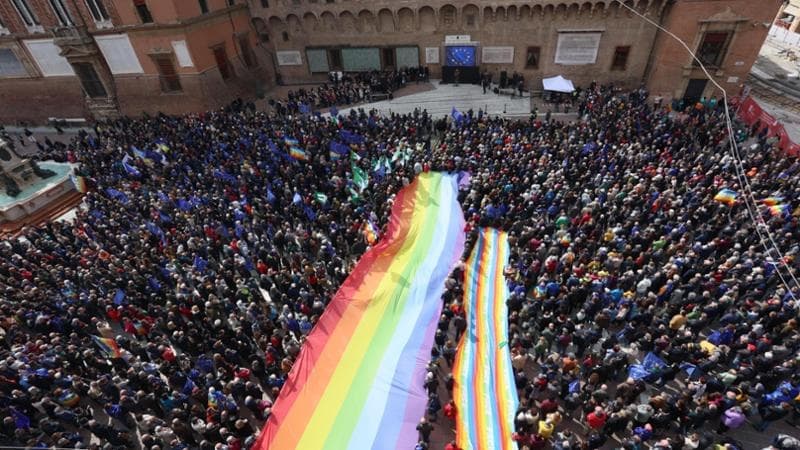 manifestazione per l'europa