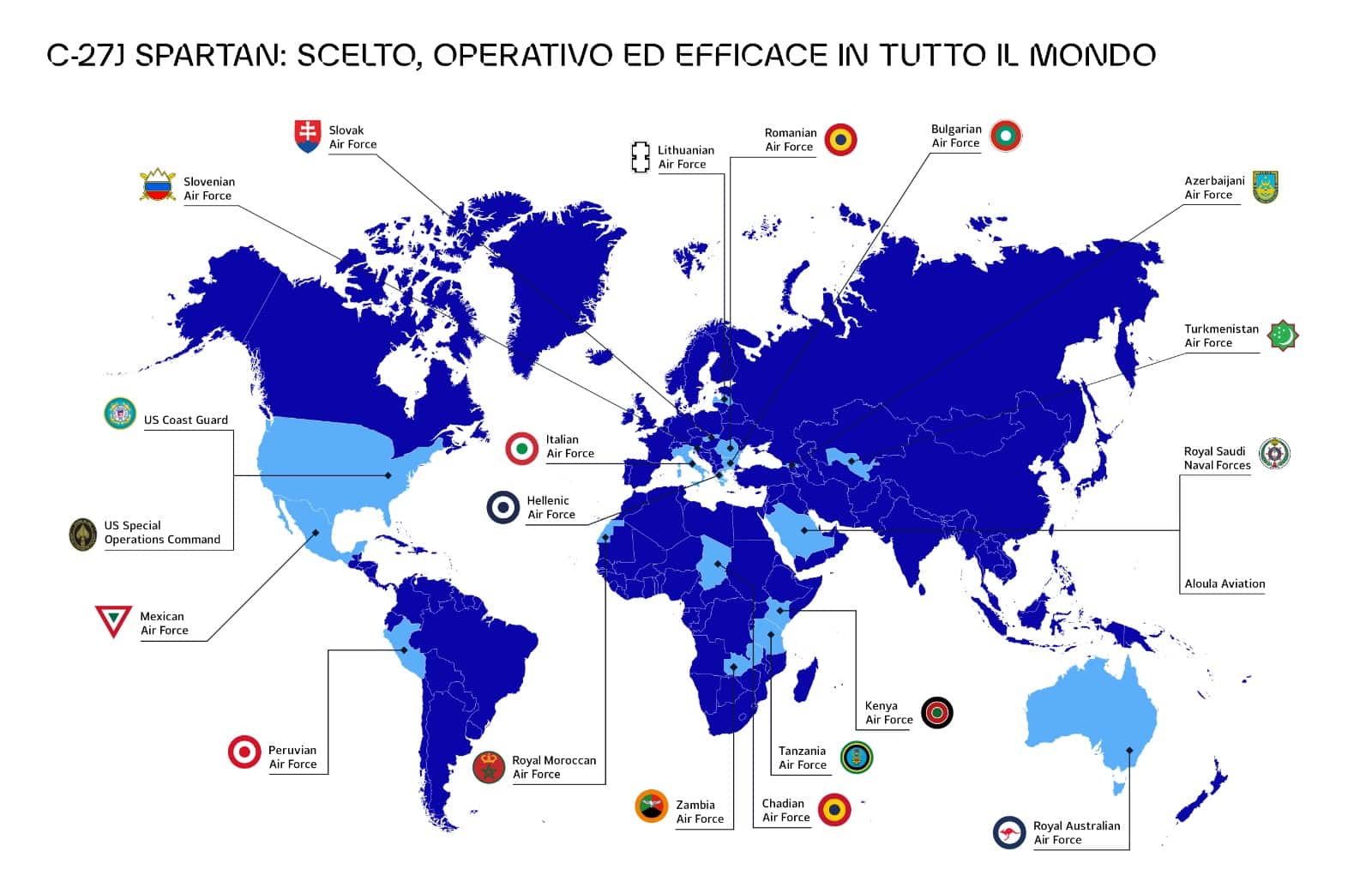 Leonardo fornirà quattro C-27J MPA all’Arabia Saudita: nuove capacità di pattugliamento marittimo