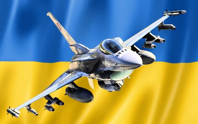 F-16 ucraino precipita nella prima missione di difesa, morto il pilota Oleksii Mes noto come “Moonfish”