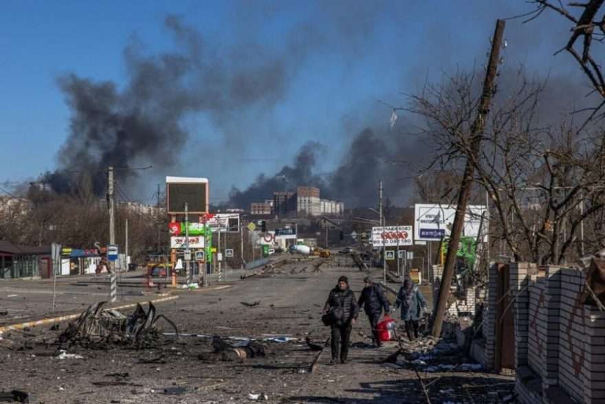 Ucraina: ripreso intero controllo della regione di Kiev, Mosca: “L’obiettivo è salvare il Donbass”