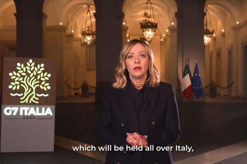 Meloni lancia la presidenza del G7: “Italia protagonista nella difesa della liberta”