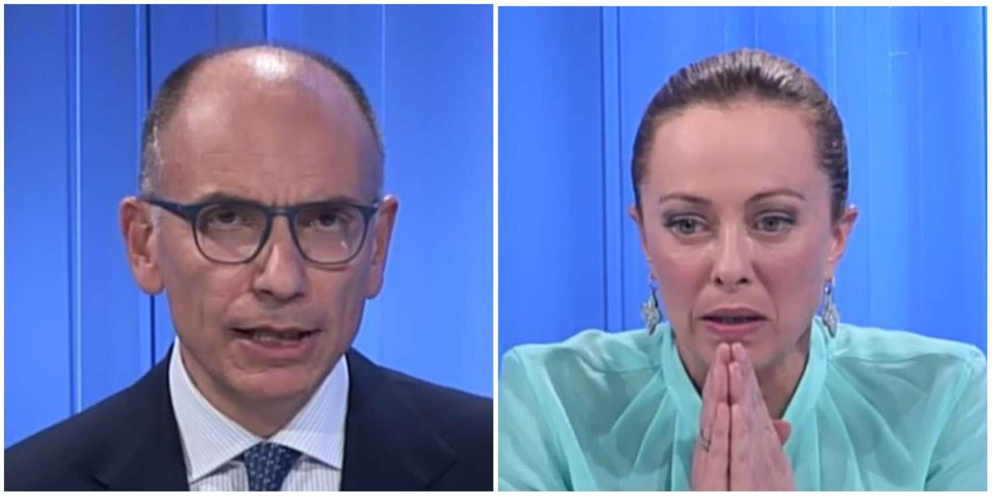 Elezioni 2022, confronto Letta- Meloni: dibattito su Ucraina, Europa, Pnrr, ambiente e diritti civili