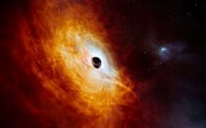 Scoperto il quasar più grande e luminoso mai osservato, divora poco più di un Sole al giorno
