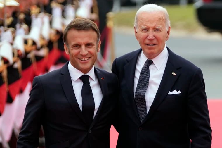 Parigi, Biden: “L’Europa è minacciata dalla Russia. Putin non si fermerà”